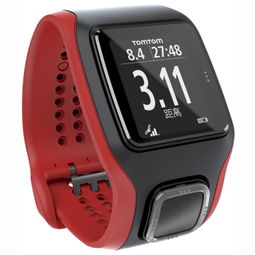 TomTom Cardio Runner 黑红智能手表 为跑步而生的智能伴侣